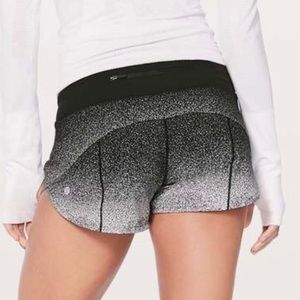 Like new lululemon speckled shorts